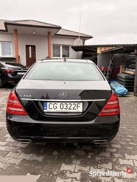 Mercedes Klasa S Long 35 benzyna 306 2013r Grudziądz