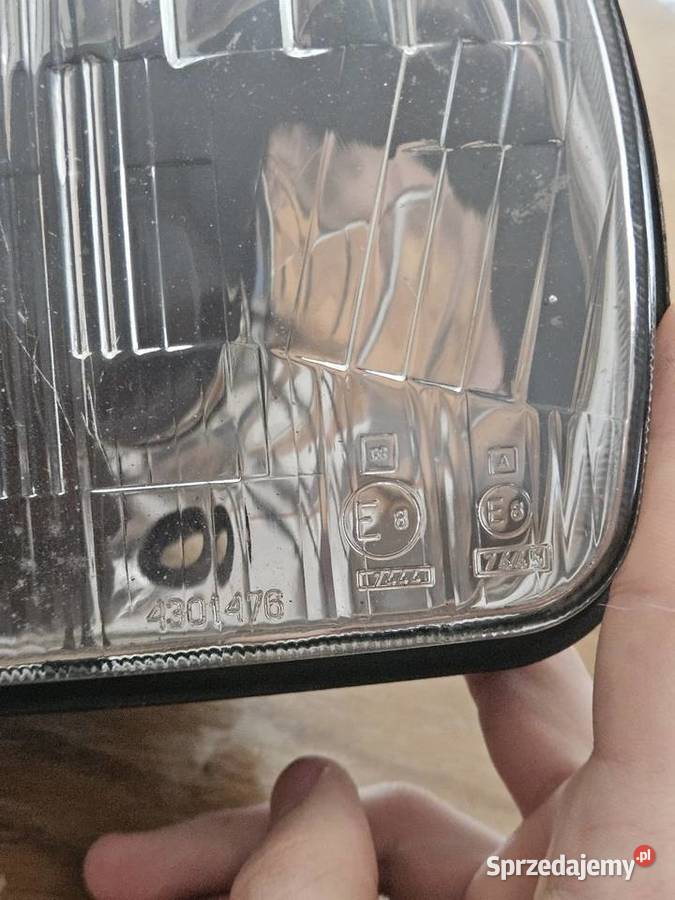 Oryginalny Reflektor ZELMOT H4 Polonez Fiat 125p Lampy przednie Rembelszczyzna sprzedam