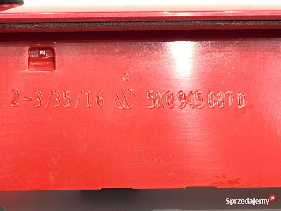 LAMPA STOP VW GOLF VII 5K0945087D Hatchback sprzedam