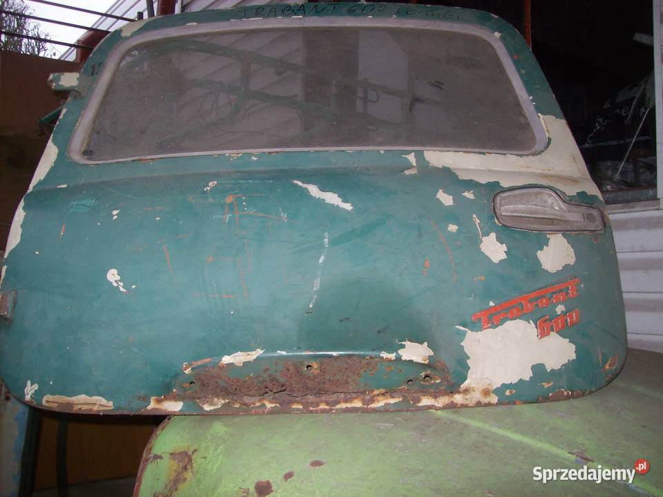 Trabant 600 kombi klapa tylna części blacharskie sprzedam