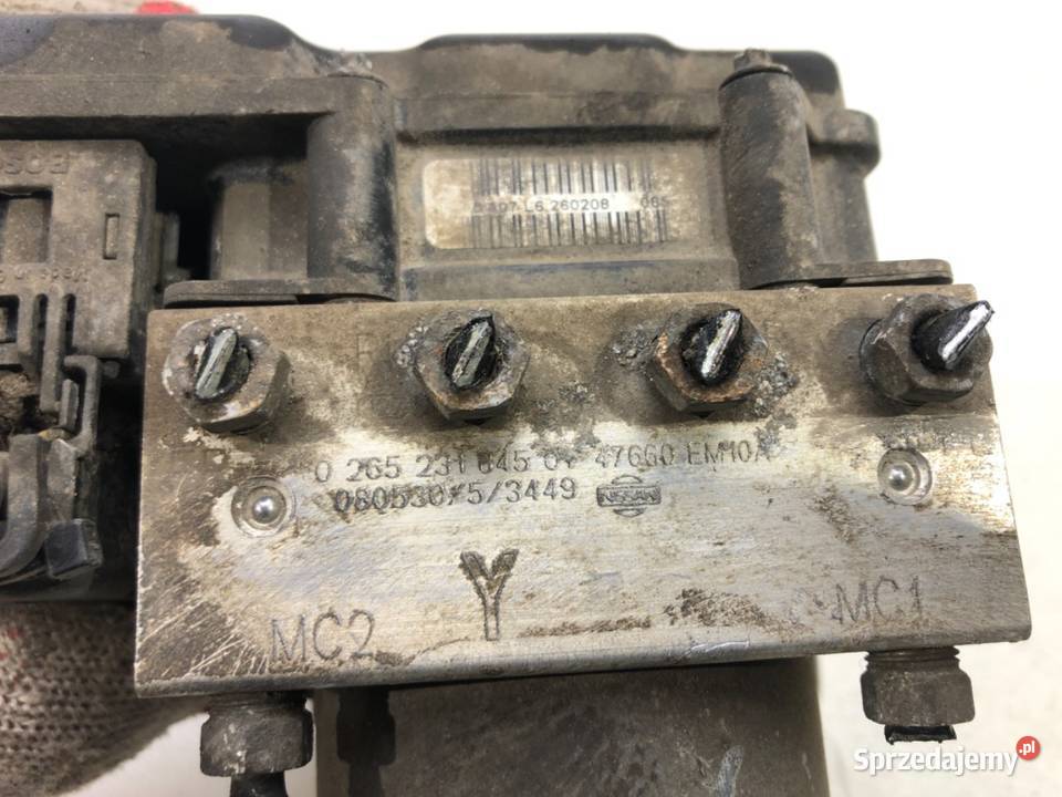 POMPA ABS NISSAN TIIDA 0265231845 16 110 0413 osobowe