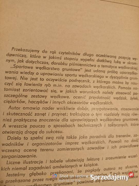 Wędkarstwo sportowe książki Warszawa księgarnia mazowieckie sprzedam