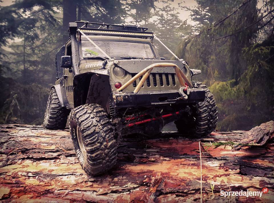Axial scx10 trial rc jeep rubicon wrangler małopolskie Gorlice