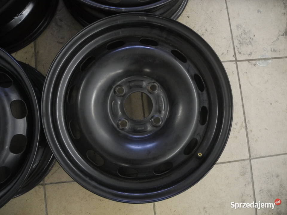 KOMPLET FELG STALOWYCH 15 4x108 ET375 6J dolnośląskie