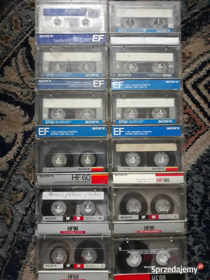 Kasety magnetofonowe tdksonymaxell i inne Płyty i kasety