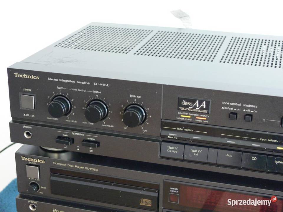 Wzmacniacz Technics SUV45A sprawny WYSYŁKA Wzmacniacze i pokrewne podkarpackie
