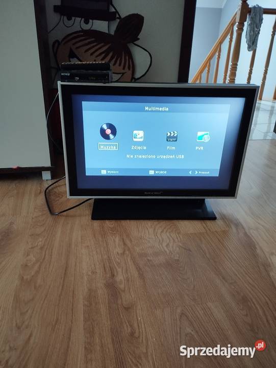 Telewizor LCD WORLD OF VISION plus dekoder podkarpackie Wietlin Trzeci