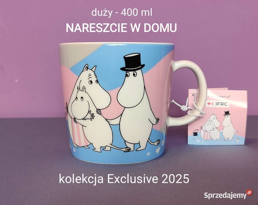 KUBEK duży z kolekcji Exclusive Moomin Arabia sprzedam