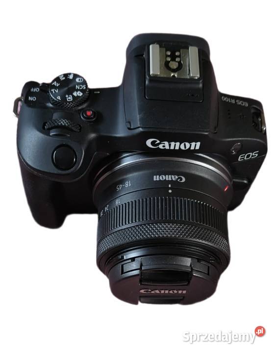 Canon EOS R100 RFS 1845 mm f4563 IS STM torba łódzkie Dalików