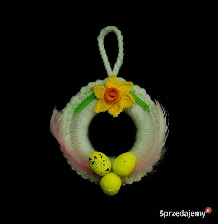 Zawieszka ozdoba wielkanocna szydełkowa 8 Z216 Kluczbork