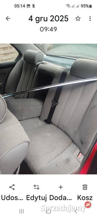 BMW E34KANAPA tylna do sedana sprzedam