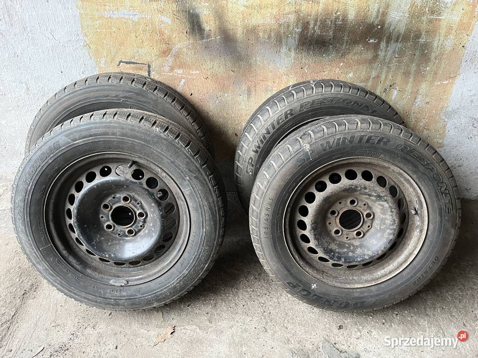 Koła zimowe Mercedes stalowe stal 19565 R15 Ozorków sprzedam