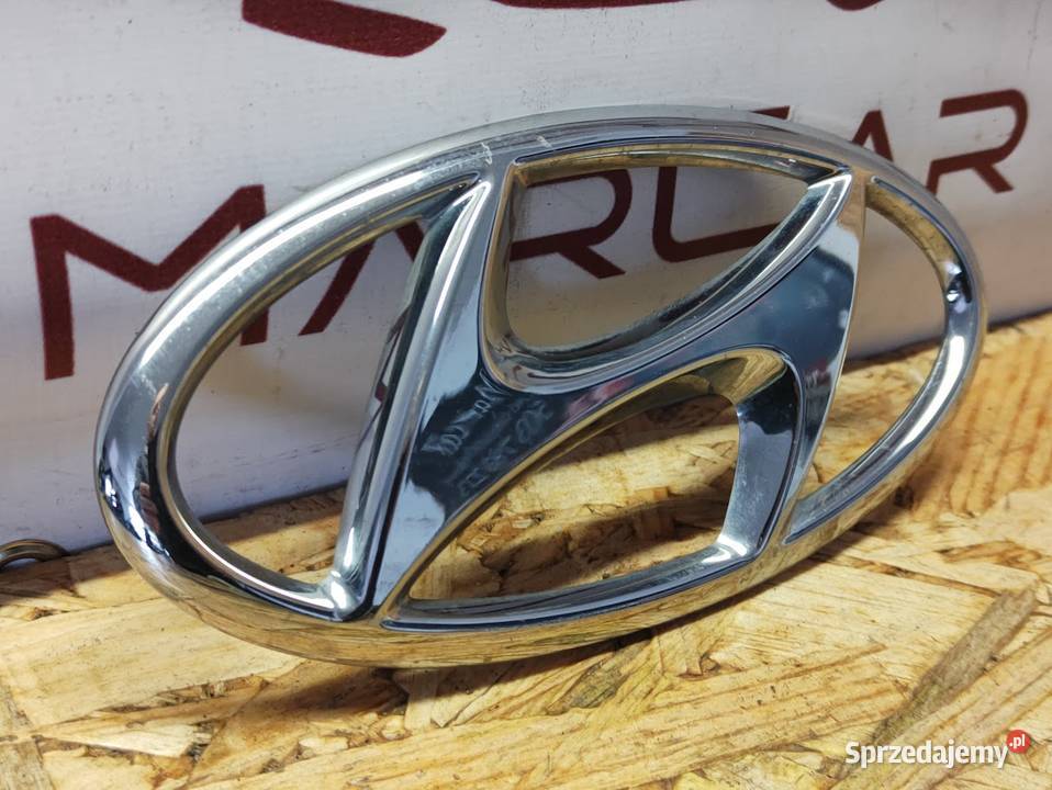 Znaczek Logo Emblemat Zderzak Przód Hyundai i10 osobowe Pleszew
