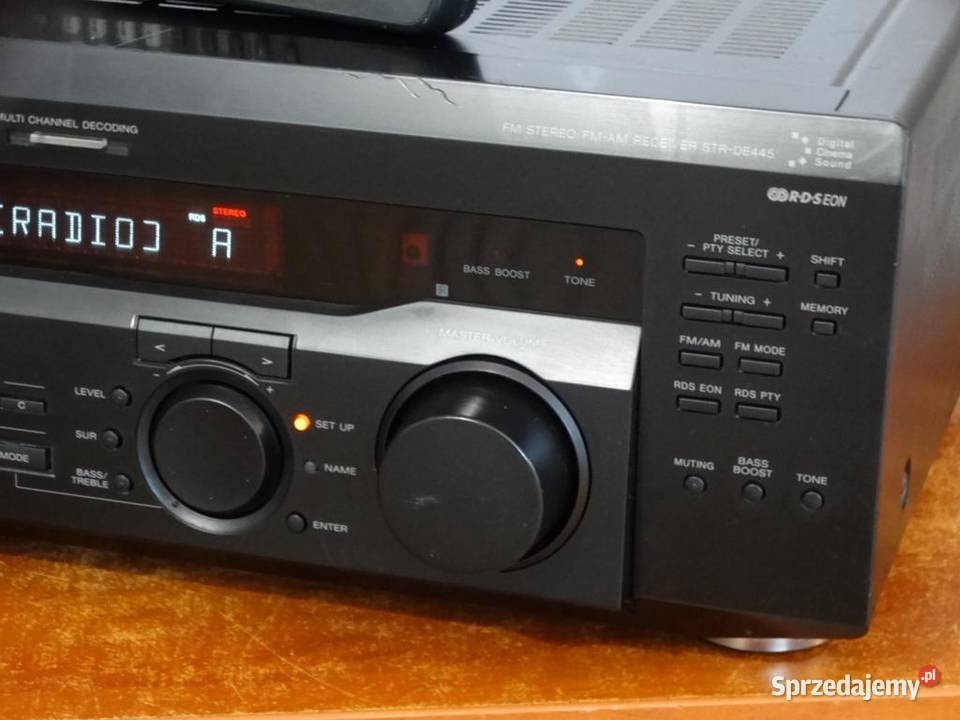 Amplituner Sony STRDE445 pilot mocny WYSYŁKA Jasło
