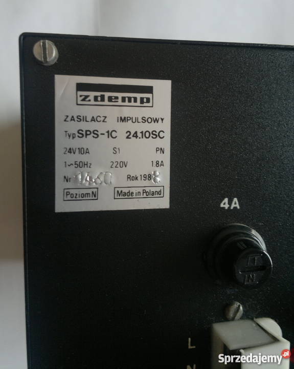 zasilacz impulsowy sps1c zdemp 10A 24V Dąbrowa Górnicza