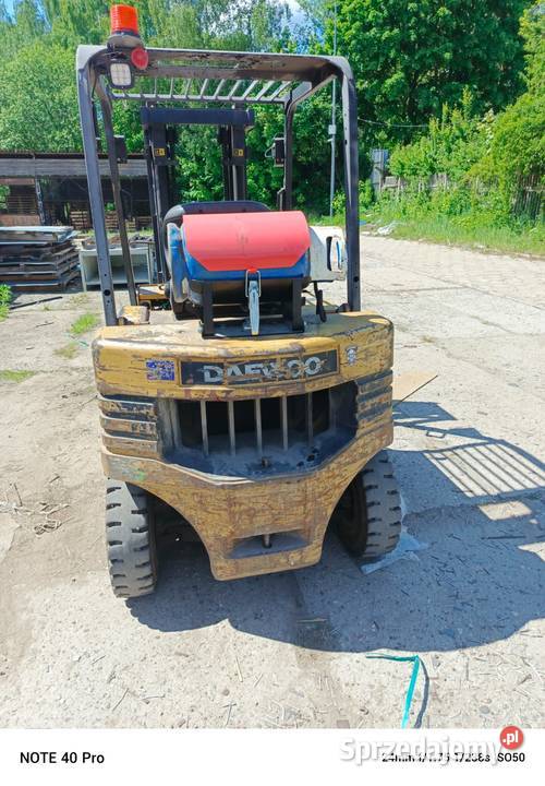Wózek widłowy Daewoo G25S2 Daewoo Wózki widłowe śląskie Katowice