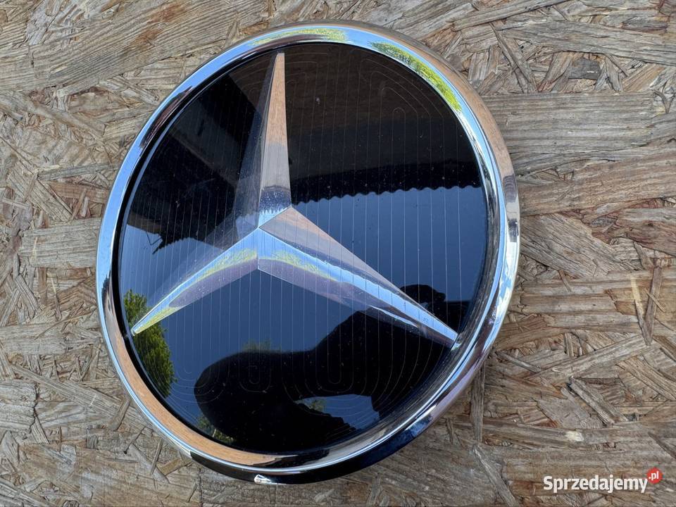 Logo znaczek emblemat grilla atrapy Mercedes GLE Pozostałe Międzychód