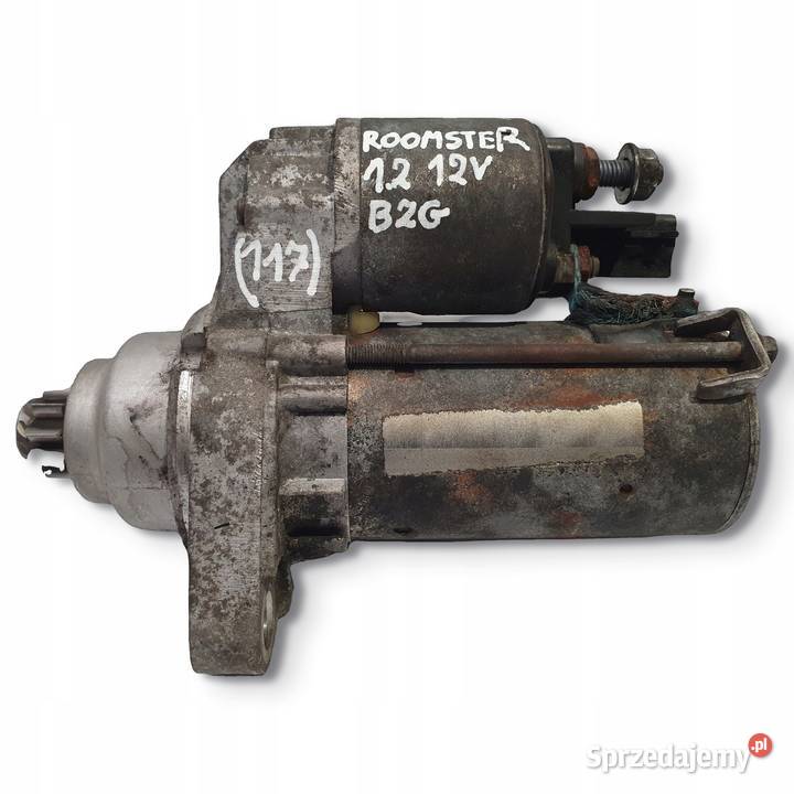 ROZRUSZNIK Skoda Roomster 12 12V valeo Układ elektryczny silnika lubelskie