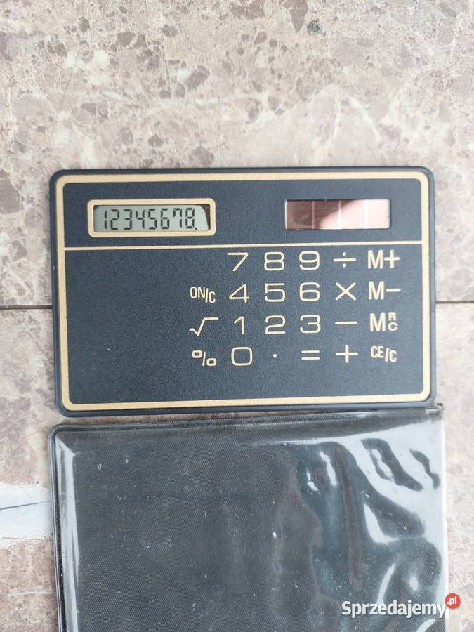 Stare kalkulatory 2 Sharp EL500W i słoneczny Tczew