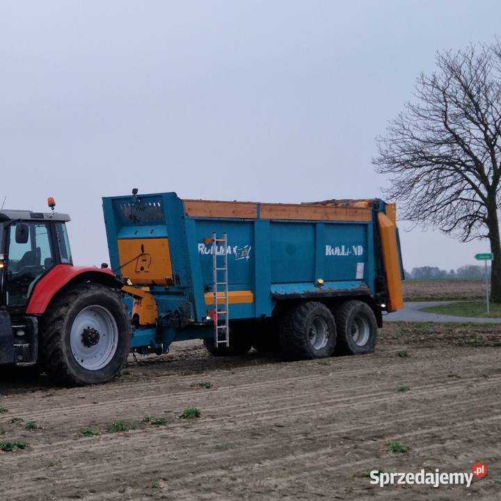 Rozrzutnik obornika Rolland Rollmax 6325 talerze Słupca