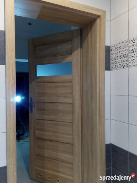 Drzwi pokojowe na wymiar Kamuflaż futryn Nowe Budownictwo i akcesoria Wieluń