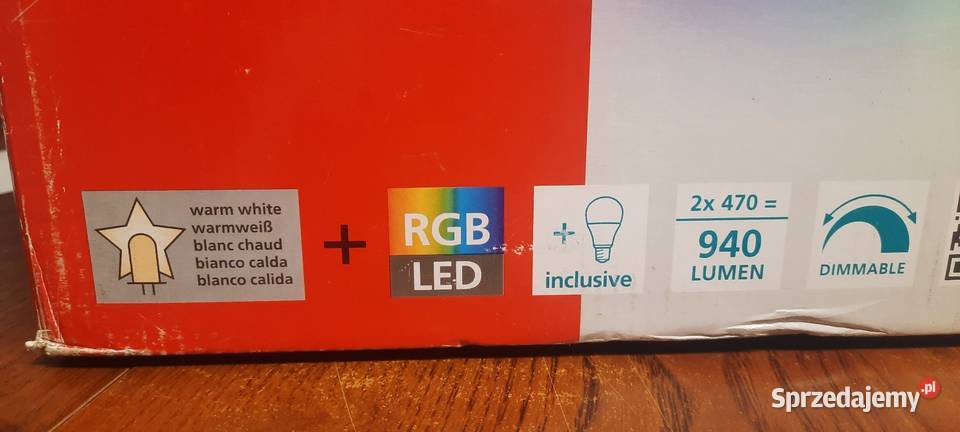 Lampa plafon eglo led rgd z pilotem Plafony mazowieckie Pilawa