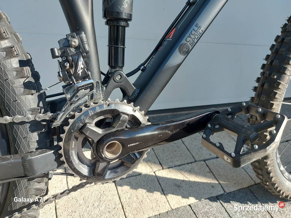 Rower górski CUBE STEREO 140 FULLkoło 275Deore sprzedam