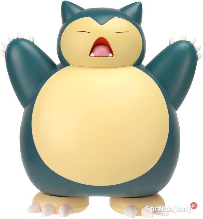 Figurka POKEMON Snorlax Rolflex Relaxo z Funkcją Mogilany