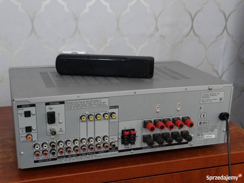 Amplituner Sony STRDE497 pilot mocny WYSYŁKA Jasło