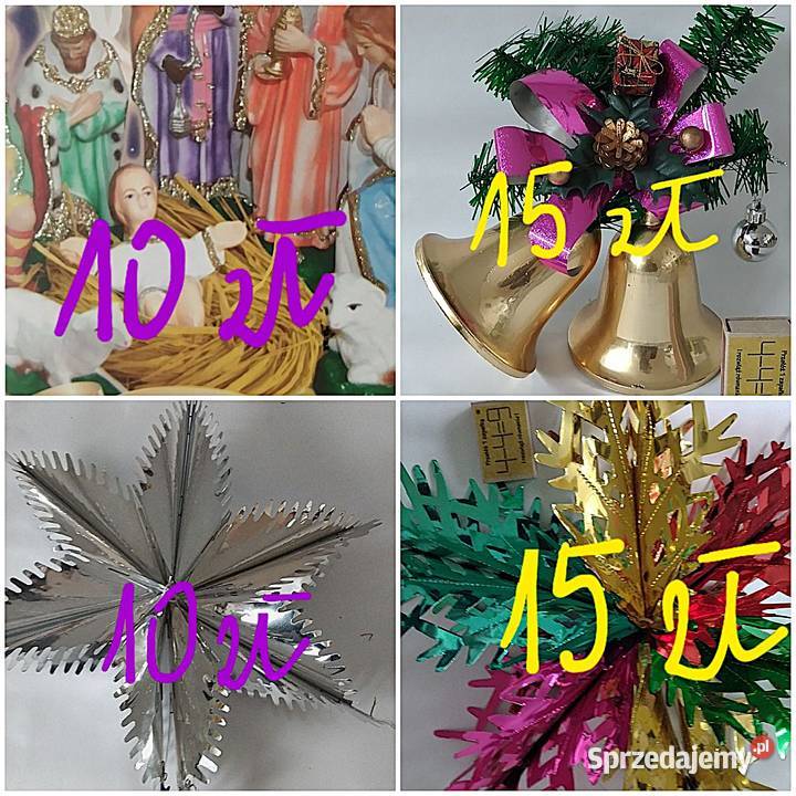 ozdoby choinkowe PRL małopolskie Bukowno sprzedam