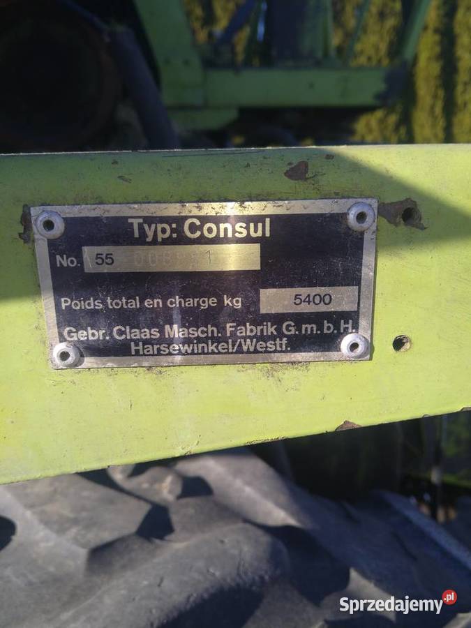 Class Consul części Zbożowe Grójec