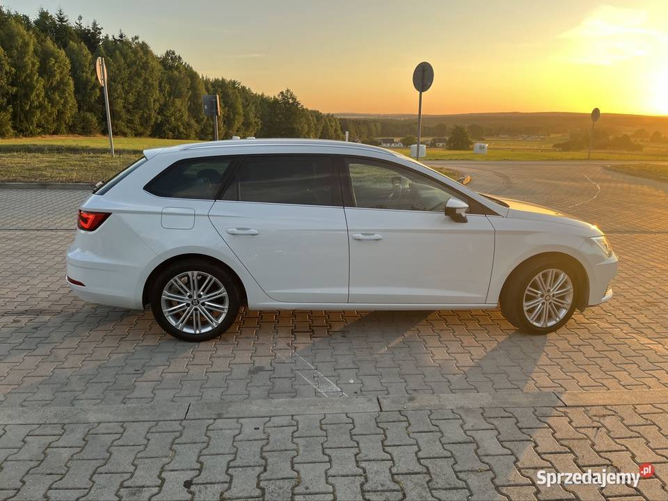 Seat Leon 20 TDI EXCELLENCE 2018 Z Niemiec Stan wspomaganie kierownicy