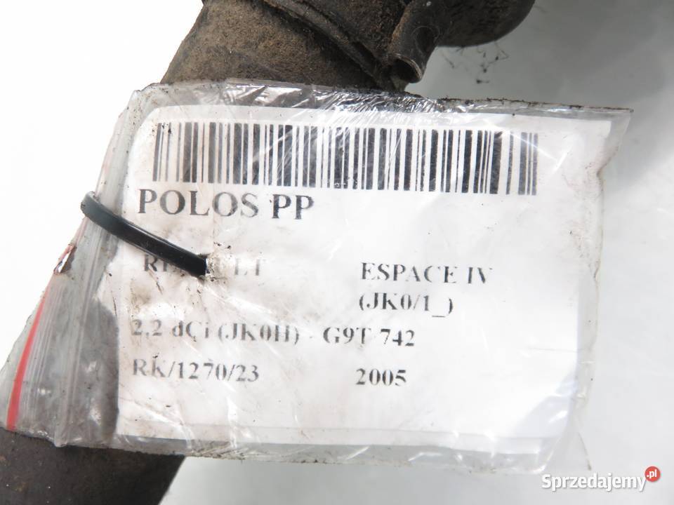 PÓŁOŚ PRAWA PRZEDNIA RENAULT ESPACE IV 22 dCi