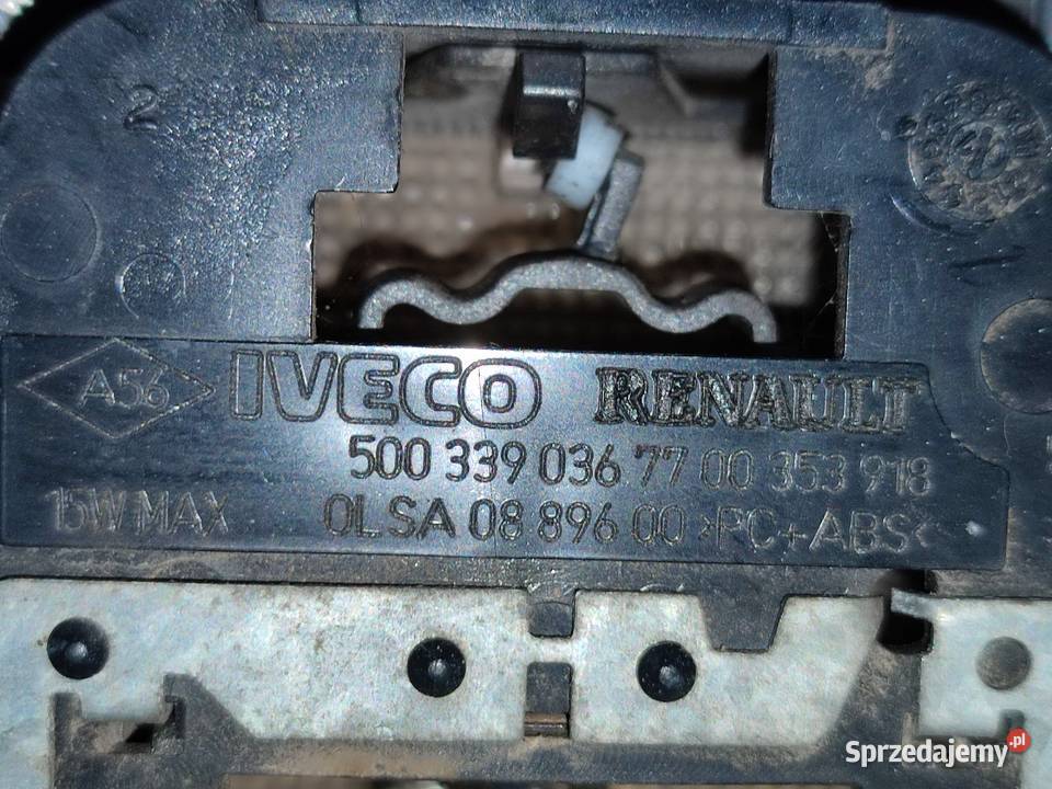 lampki lampka wewnetrzna iveco daily IV Kotomierz