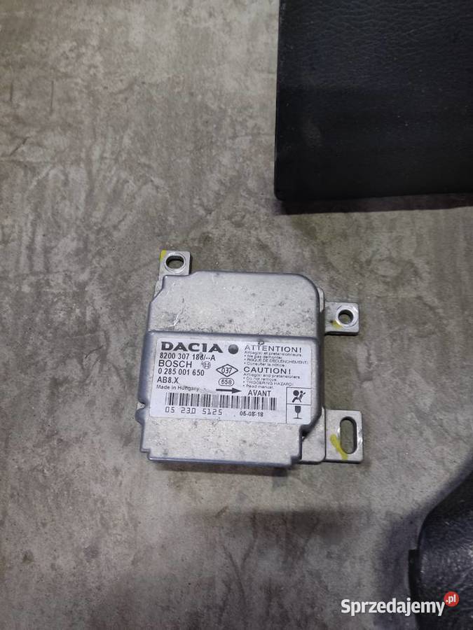 Poduszka poduszki airbag dacia logan 2005r Wąbrzeźno