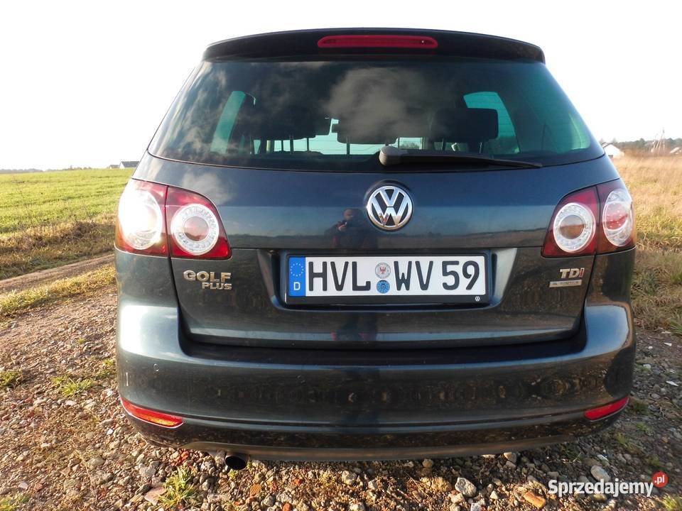 Volkswagen Golf 6 plus 16 TDI Bluemotion 2011r Trzcianka
