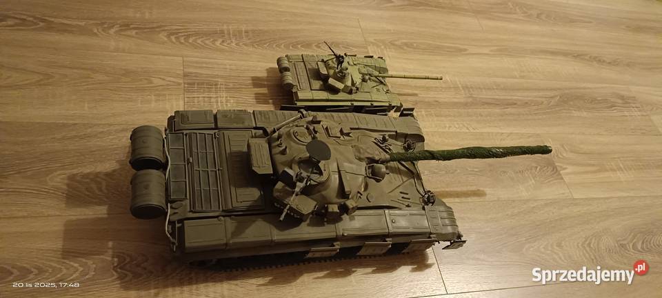 Model czołgu T72 sklejony Gotowy Idealny na Nowa Sól