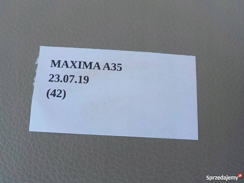 OSŁONA POD KIEROWNICĘ PRZYCISKI NISSAN MAXIMA Nowy Tomyśl