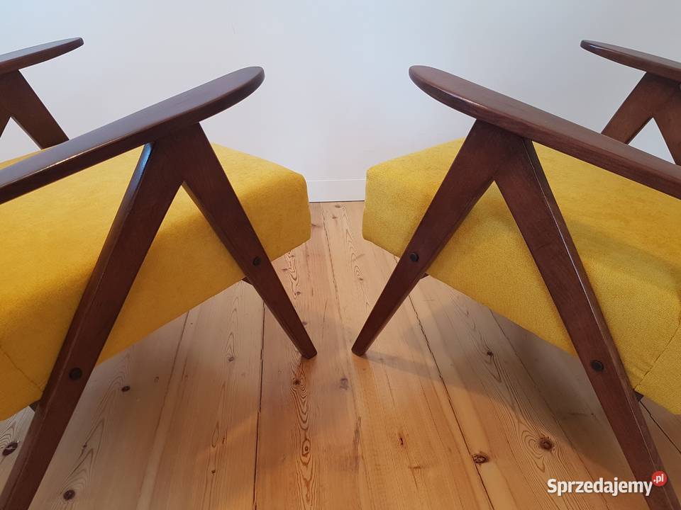 Fotel PRL B 310 VAR lata 70 vintage loft nie zachodniopomorskie Szczecin