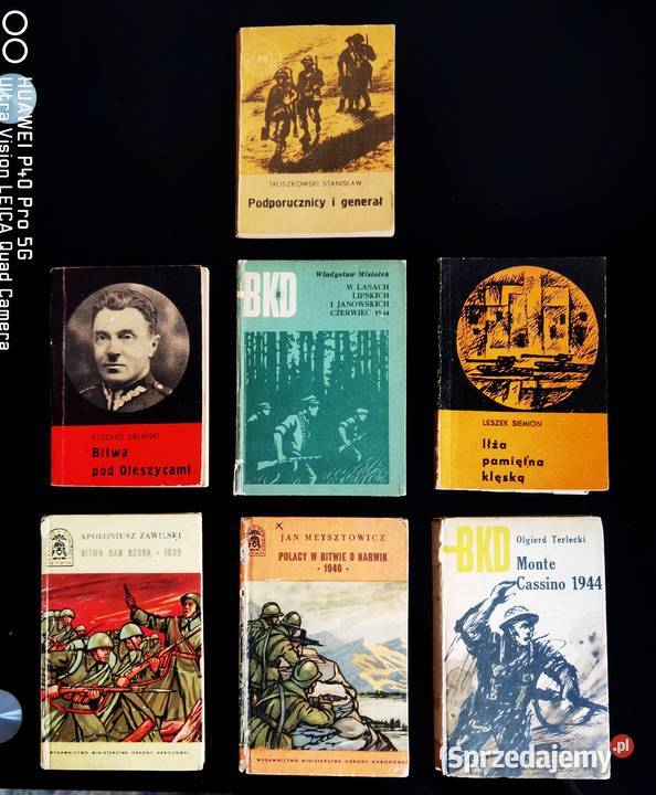 Książki Historyczne Polska Historia Wojna Zestaw Gorzów Wielkopolski