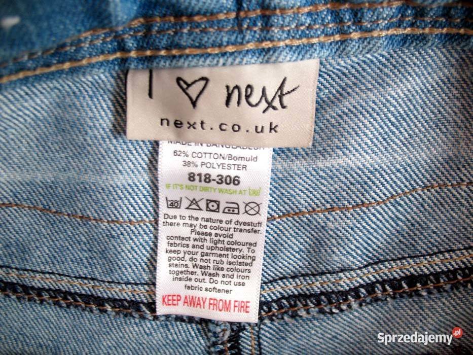 Szorty spodenki Jeans 36 S biodra 92 NEXT Next Siedlce