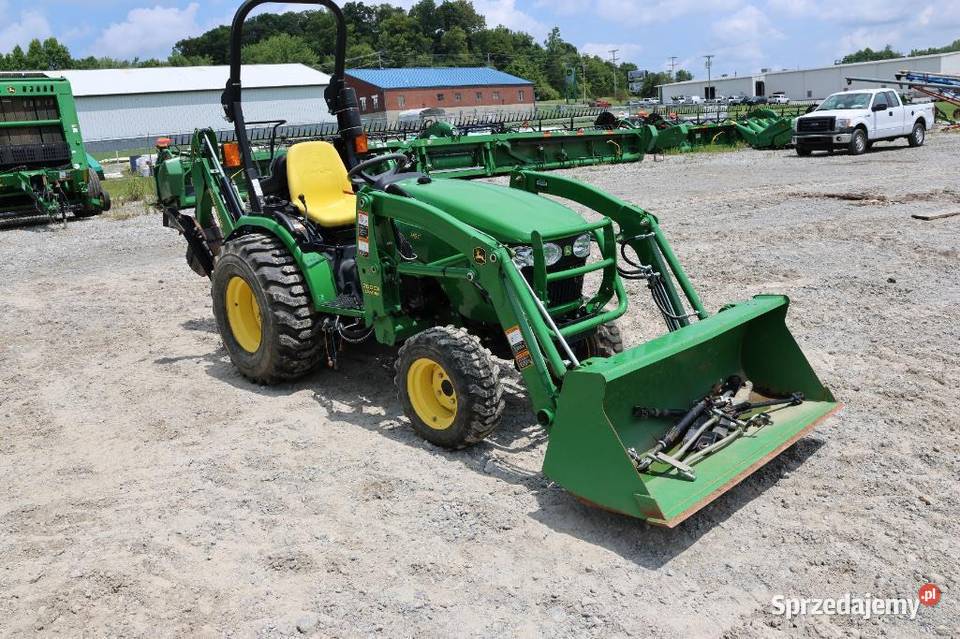 Traktor ogrodowy John deere 2520 tur koparka i kujawsko-pomorskie Tarnowo