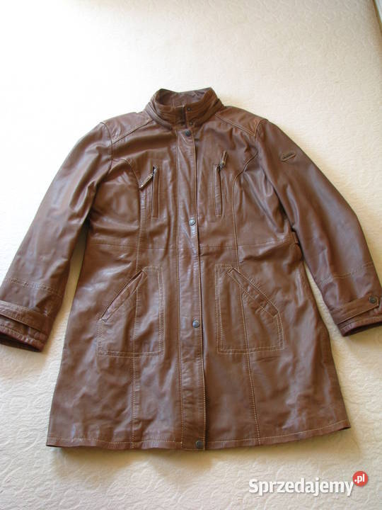 Płaszczyk damski kurtka skórzana Cabrini XL Brzegi