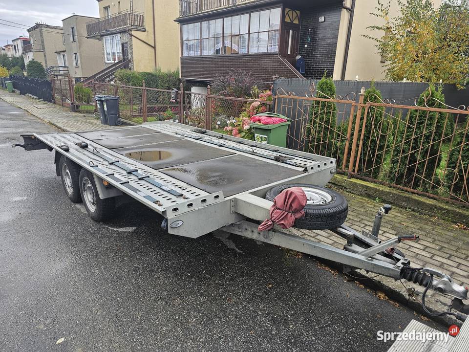 Przyczepa laweta Niewiadow Boro 27T dolnośląskie Bielawa sprzedam
