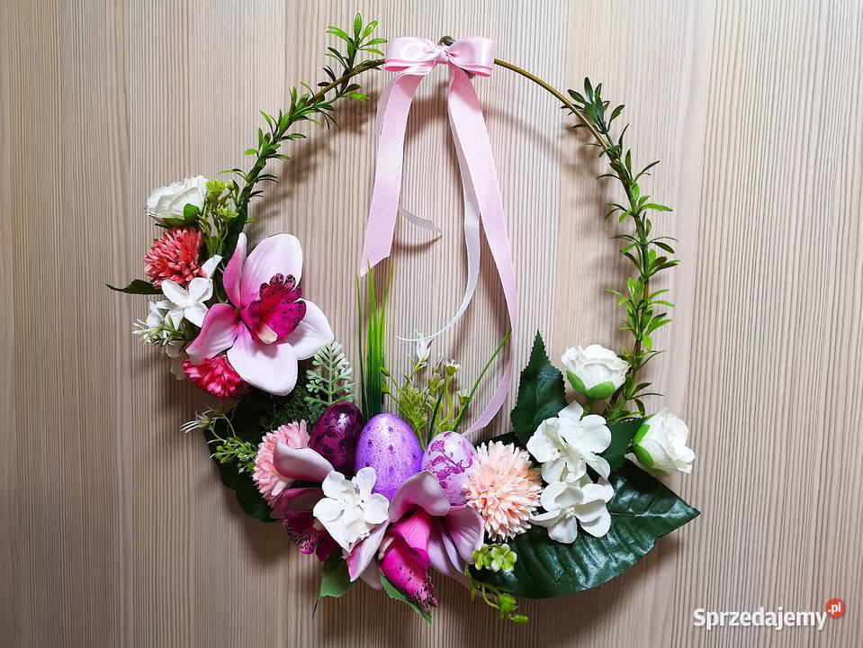 Stroik wielkanocny na kole świętokrzyskie Kielce