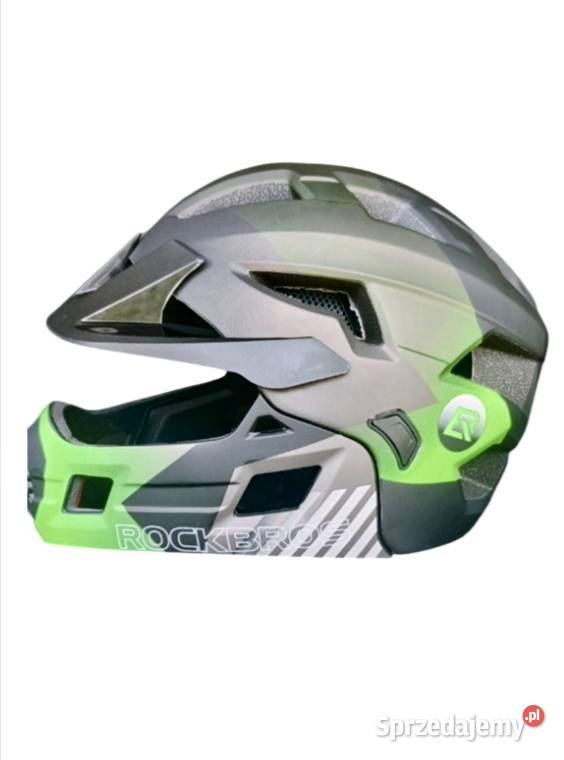 Kask rowerowy szczękowy dziecięcy z odpinaną Ostrowiec Świętokrzyski sprzedam
