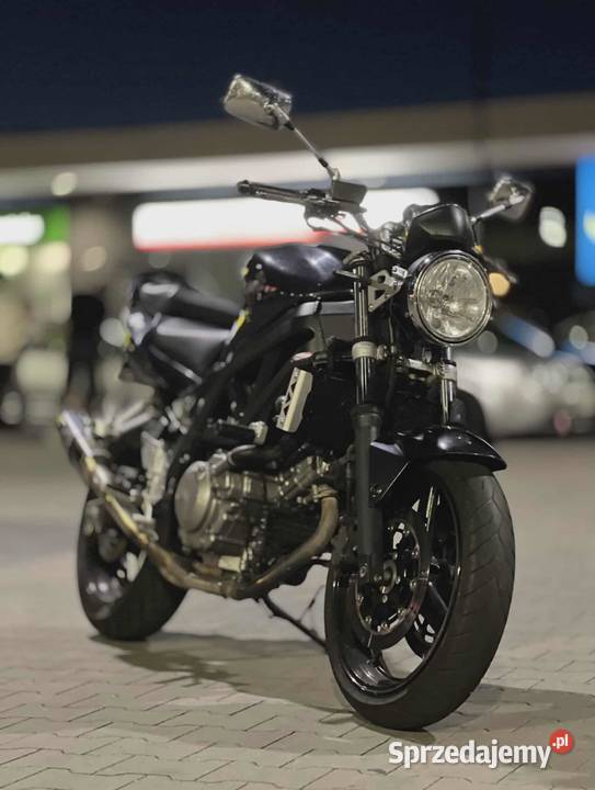 Suzuki SV650 K6 A2 naked Gaj Czernięciński
