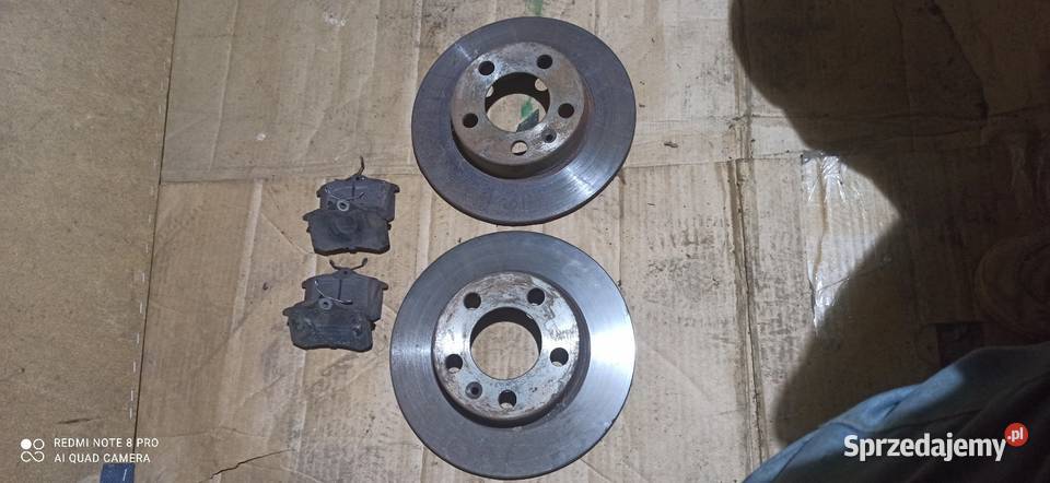 Tarcze klocki vw tył osobowe