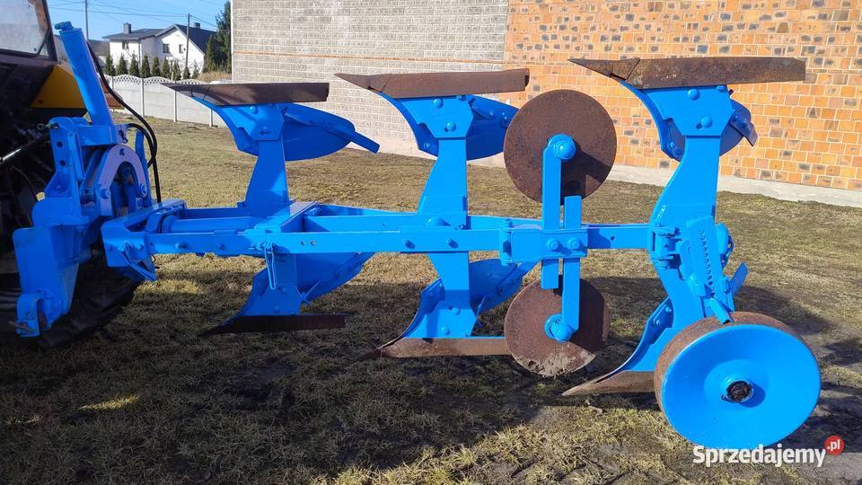 Pług 3 Skibowy Obrotowy Gassner Hydraulika Krój nieuszkodzony Kowale Pańskie