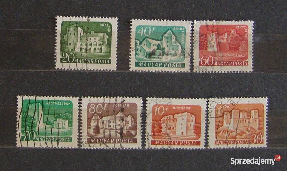 Znaczki pocztoweWęgry3 Łódź